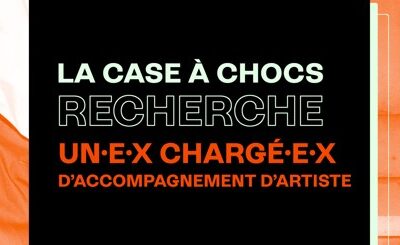⇥ Job Alert – Un·e chargé·e·x d’accompagnement d’artiste ⇤